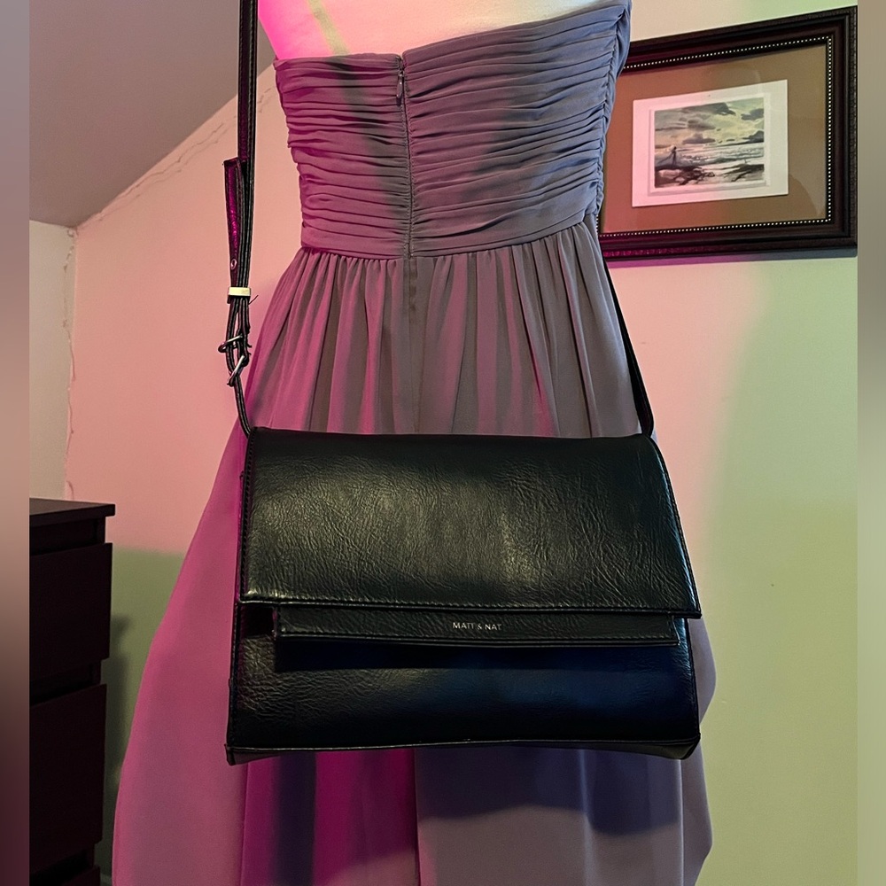 MATT & NAT vegan leather cross body bag